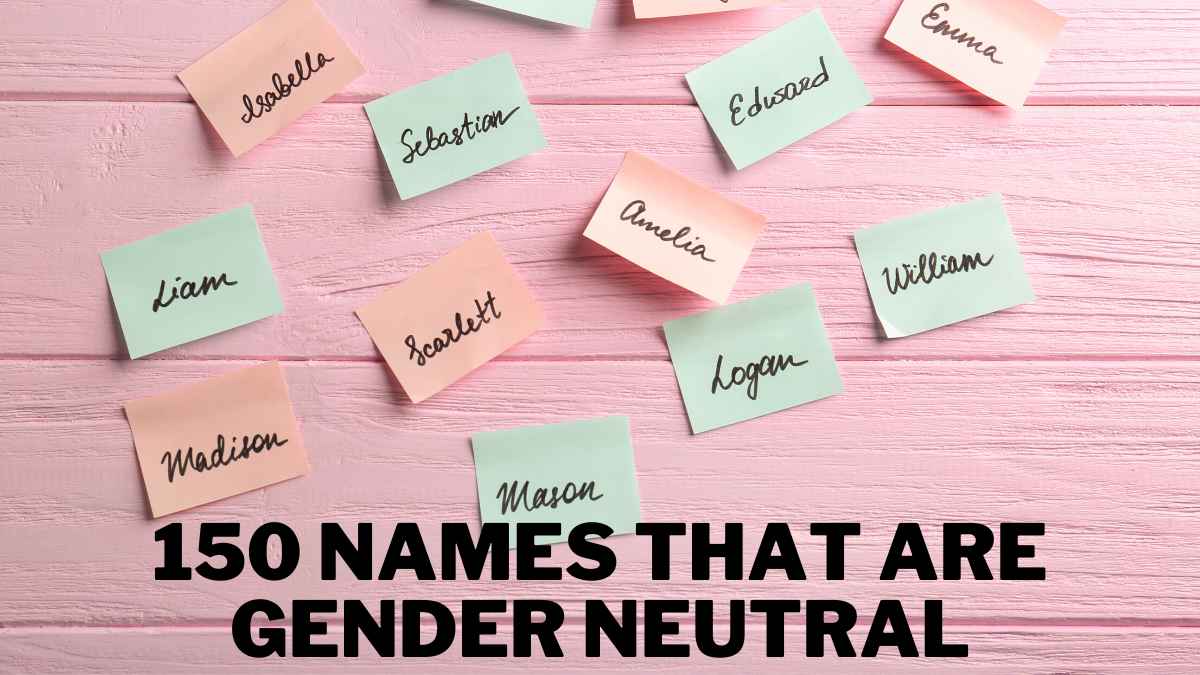 Names That Are Gender Neutral